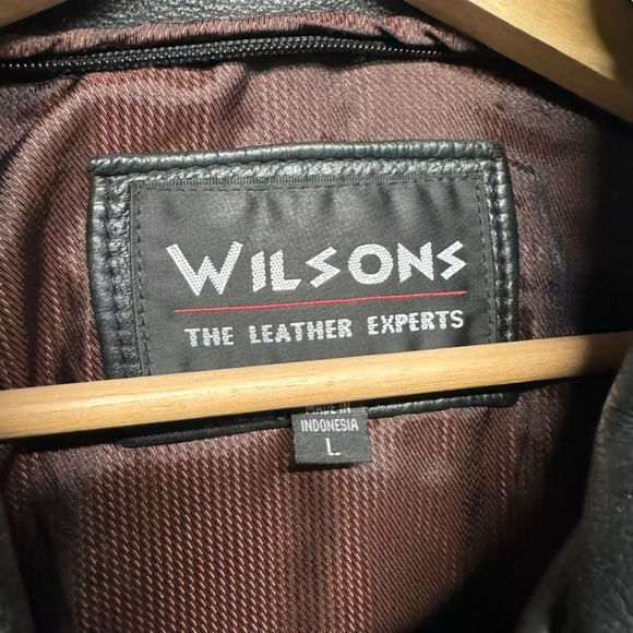 Wilsons Geniune Leather Jacket Men’s LARGE - Picture 4 of 6